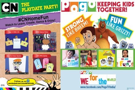 Cartoon Network’s #CNHomeFun and POGO’s #WeForTheWorld initiatives add some seasonal fun for families stuck at home.
