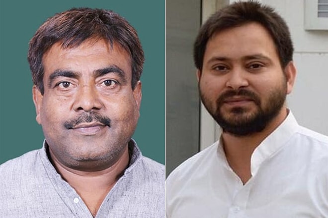 rama singh, tejashwi yadav