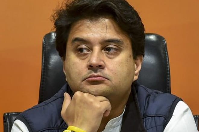 Jyotiraditya Scindia Twitter profile. (Screenshot)