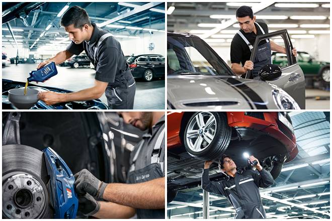 bmw service maintenance package