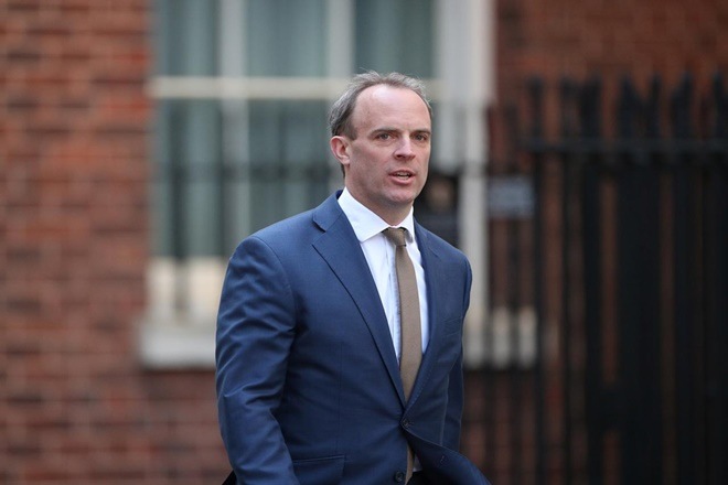 "There is time for China to reconsider, there is a moment for China to step back from the brink and respect Hong Kong's autonomy and respect China's own international obligations," Raab told the Commons. (Reuters) "There is time for China to reconsider, there is a moment for China to step back from the brink and respect Hong Kong's autonomy and respect China's own international obligations," Raab told the Commons. (Reuters)