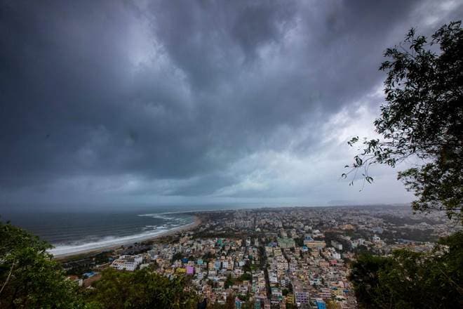 Cyclonic disturbances are formed between 2.1km and 5.8 km above the sea level.