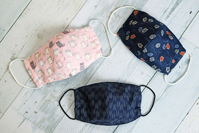 Bright masks by Disney and Old Navy are a hit globally, with stylish and fun colours