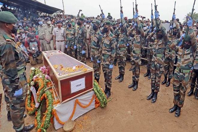 The French defence minister conveyed her condolences to the entire Indian armed forces as well as to the grieving families