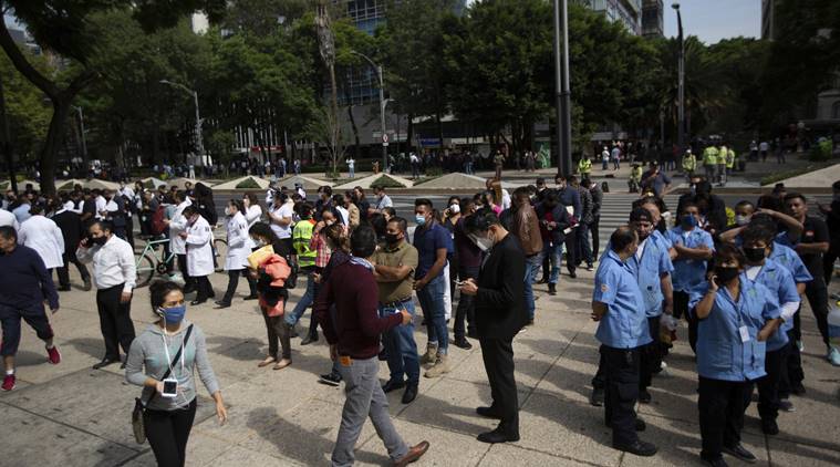 mexico earthquake, mexico earthquake death toll, Huatulco, COVID-19 hospital,, latest news on mexico earthquake mexico earthquake, mexico earthquake death toll, Huatulco, COVID-19 hospital,, latest news on mexico earthquake