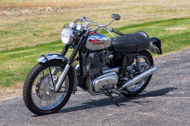 The Royal Enfield Interceptor was the most powerful and the fastest Royal Enfield ever to have been built in 1960 and was targeted at the North American market for desert and off-road racing segment which was dominated by the likes of Triumph, BSA and Norton.