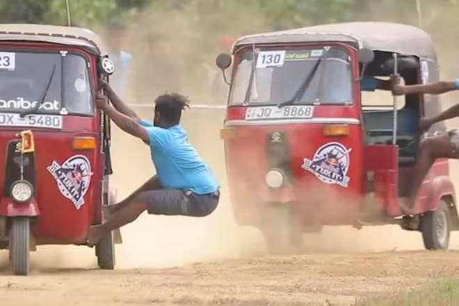 red bull tuk it, tuk tuk racing