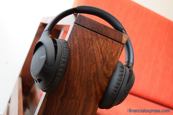 The Sony WH-CH710Ns are priced at Rs 9,990. (Photo credit: Saurabh Singh/Financial Express)