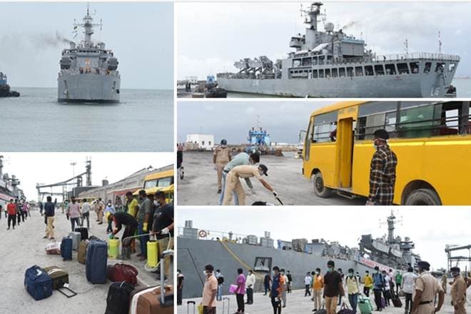 So far the Indian Missions & Posts have registered 399081 for repatriation to India on compelling grounds. (Photo credit:- INDIAN NAVY: OPERATION SAMUDRA SETU - INS SHARDUL BRINGS BACK INDIAN NATIONALS FROM IRAN)