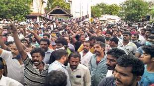 Villagers in Tamil Nadu's Tuticorin stage protest against the death of Jayaraj and his son J Bennicks (PTI Image)