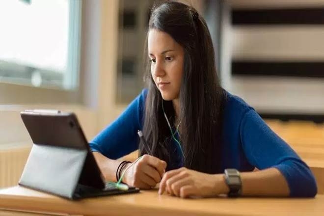 Most private schools in urban India started to offer online classes that supported student-teacher interaction on a real-time basis.
