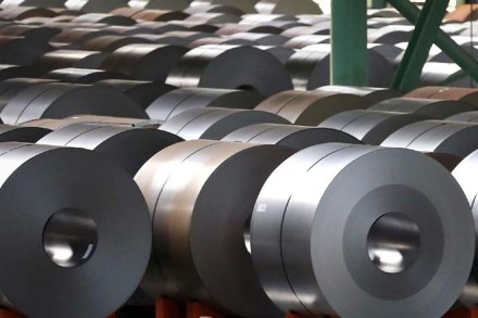Iron ore and coking coal are the two key raw materials used for steel making.