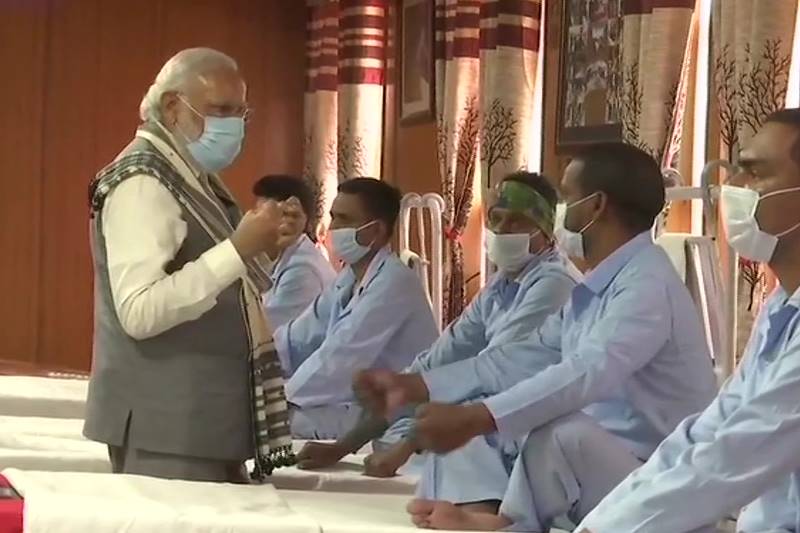 Modi in Ladakh, Narendra Modi, Modi in Ladakh pics, CDS Bipin Rawat, Ladakh leh, India China news latest updates