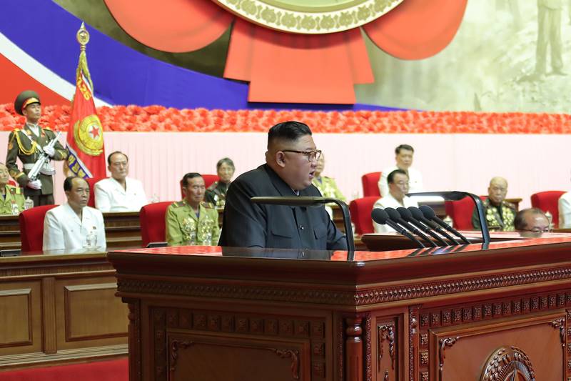 North Korea War Anniversary, North Korea, North Korea leader Kim Jong Un, Day of Victory in the Great Fatherland Liberation War, Korean War armistice, Paektusan, commemorative pistols, kim images