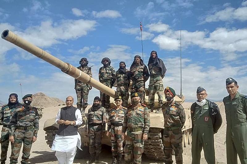 rajnath singh, rajnath singh ladakh, rajnath singh in ladakh, rajnath singh china ladakh, india, china, india china border standoff, LAC standoff