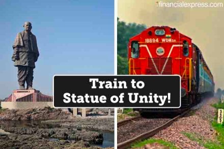 Under this project, an Indian Railways station is being set up, connecting the tallest statue in the world to the country's network.