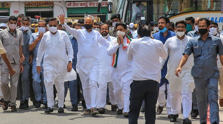 Rajasthan: Congress leaders, CM Ashok Gehlot’s close aides, raided by Income Tax department, say reports