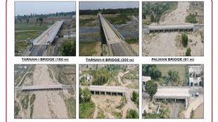 Around Rs 1,715 crore of permanent works has been done.