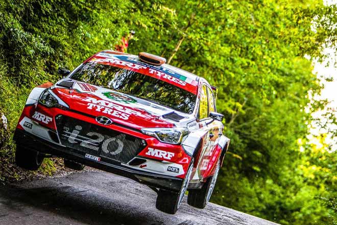 ERC 2020: India’s MRF Tyres finish fourth in maiden European rally outing