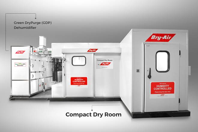 DryRoom GDP dehumidifier and Compact Dry Rooms
