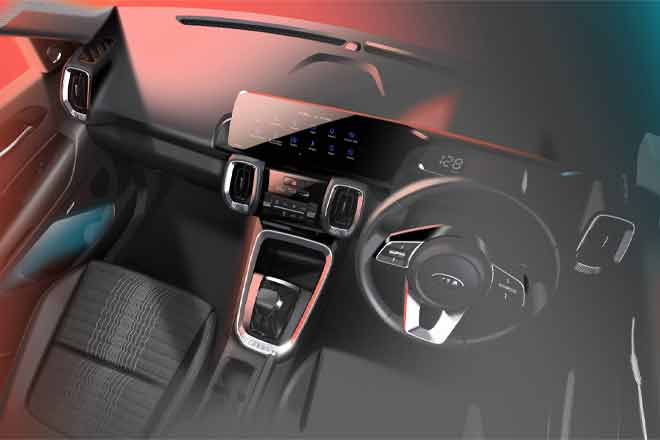 Kia Sonet interior teased: Venue rival to get 10.25-in touchscreen, digital instrument cluster