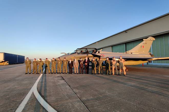 Rafale fighter jets on their way to India: IAF pilots complete the first leg