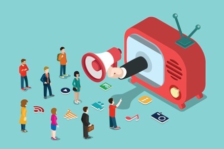 Television medium registered over 48,000 hours of advertising volumes.