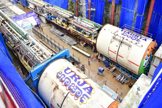 The tunneling works for Bengaluru's longest underground corridor finally started. 