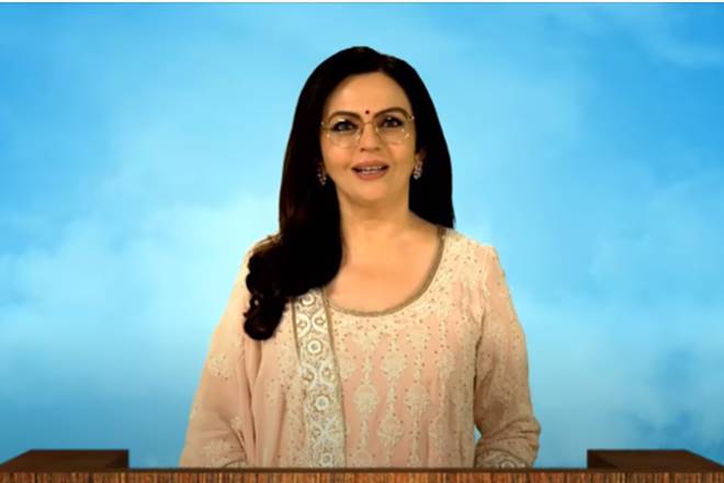 Reliance Industries, RIL 43rd AGM, Nita Ambani, Reliance Foundation, COVID19 Vaccine