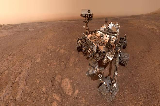 In its recent cache of images, the Mars rover has sent a total of 116 images. In its recent cache of images, the Mars rover has sent a total of 116 images.