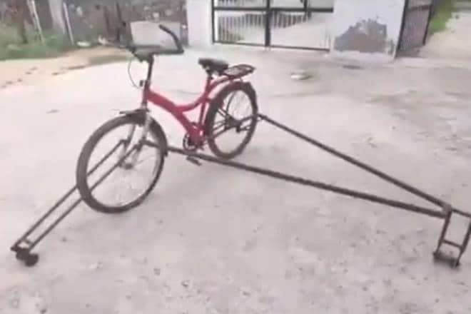 With the help of Rail Bicycle, any emergency location can now be easily reached for urgent repairs. 