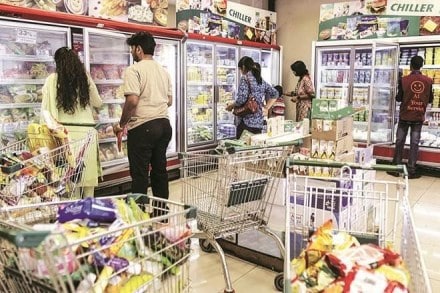  Post the transaction, the total grocery and fashion revenue for the Reliance will be double that of Avenue Supermarts. 