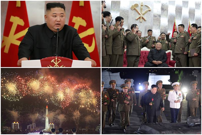 North Korea War Anniversary, North Korea, North Korea leader Kim Jong Un, Day of Victory in the Great Fatherland Liberation War, Korean War armistice, Paektusan, commemorative pistols, kim images