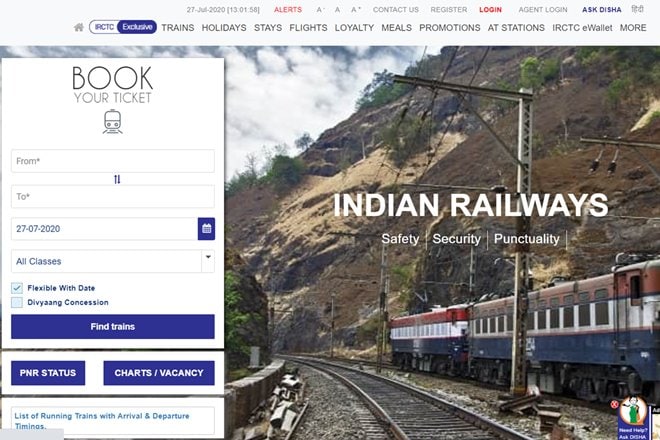 irctc, irctc.co.in. irctc website