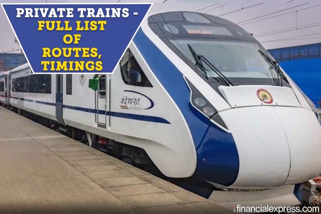 full list of private trains, privatisation of railways in india, railway privatisation