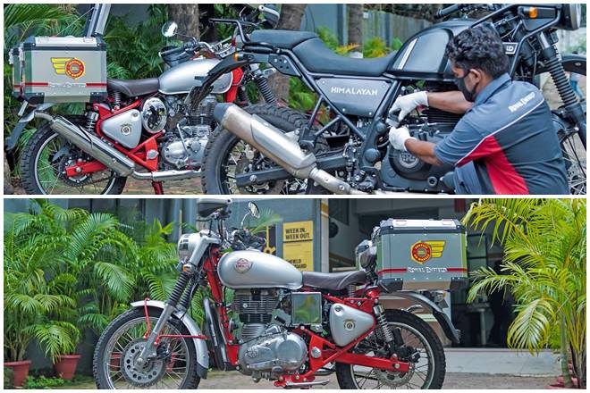 royal enfield service on wheels doorstep service