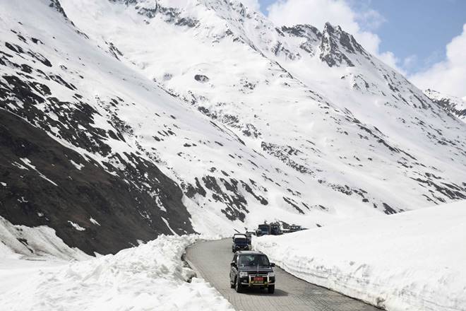 The development work will begin shortly on the strategic Zojila tunnel (Express file photo of Zojila pass)