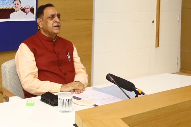 Gujarat CM Vijay Rupani Gujarat CM Vijay Rupani