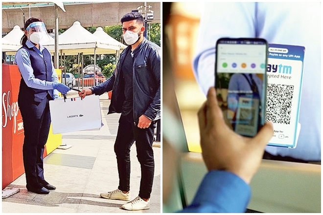 There is also a curbside pickup service wherein customers can order online and pick up their purchases from a designated place just outside the mall premises.