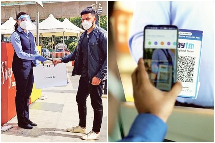 There is also a curbside pickup service wherein customers can order online and pick up their purchases from a designated place just outside the mall premises.