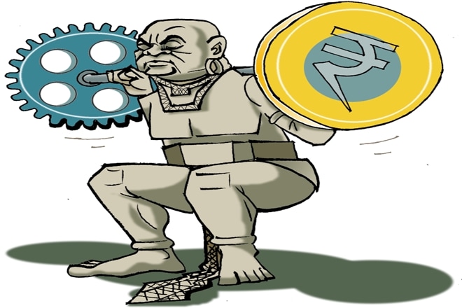 Taxpaying capacity of India's narrow taxpaying base is decimated.