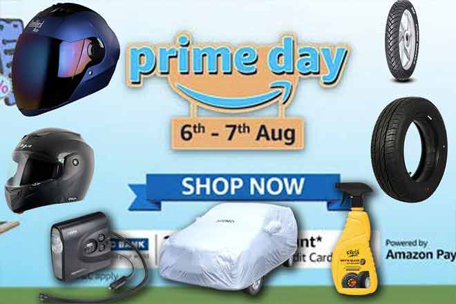 Amazon Prime Day 2020 sale: Up to 60% off on tyres, helmets and auto accessories