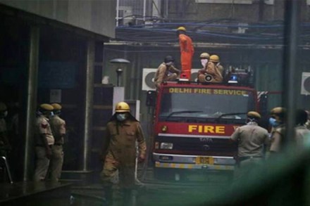 Fire reported on sixth floor of Parliament Annexe Building. (Representational pic) Fire reported on sixth floor of Parliament Annexe Building. (Representational pic)