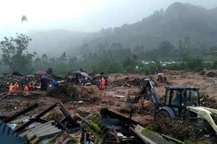 The rescue operations are still on there at Rajamala. The rescue operations are still on there at Rajamala.