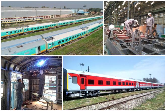 The Rail Coach Factory of the national transporter has produced as many as 151 LHB coaches in the month of July 2020.