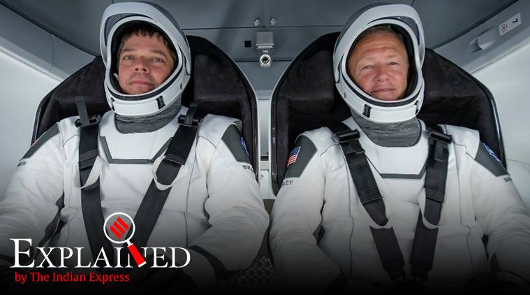 NASA, NASA astronauts, Florida coast,  SpaceX flight, Elon Musk spaceX,SpaceX Dragon capsule, International Space Station, SpaceX crew flight,boeing, latest news on NASA