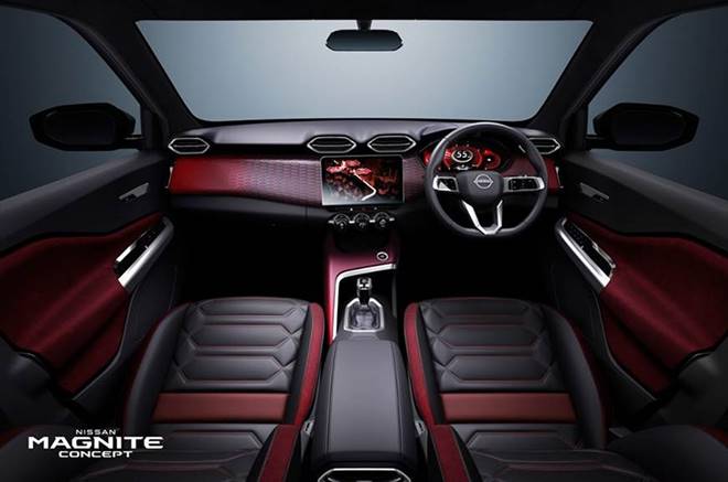 Nissan Magnite interior teased: Funky cabin looks better than Brezza, Nexon in pics