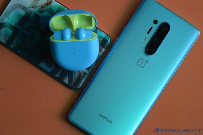 OnePlus Buds cost Rs 4,990 in India. (Photo credit: Saurabh Singh/Financial Express)