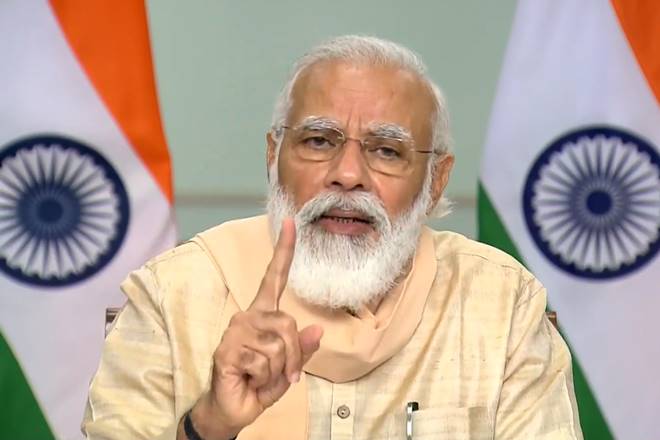 narendra modi speech today
