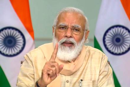 narendra modi speech today